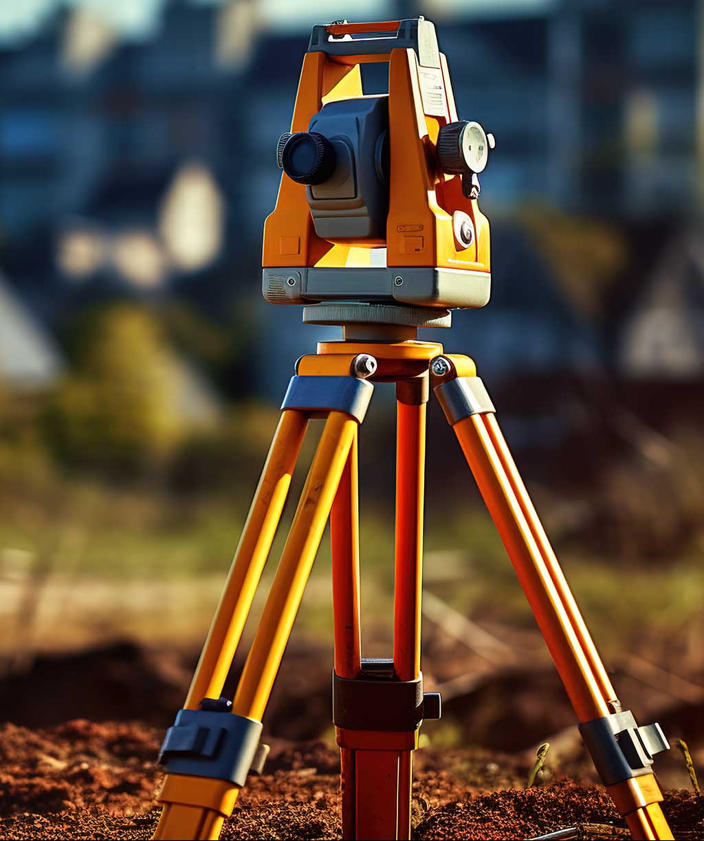 Image of Surveying Tripod MJS Engineering & Land Surveying, PC